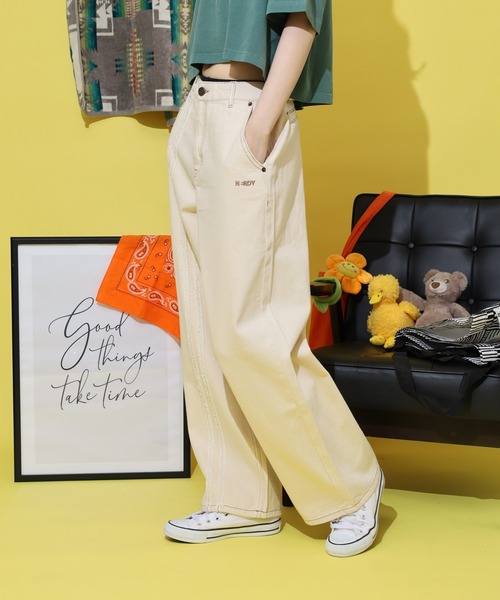 NERDY（ノルディ）の「NYローカットデニムパンツ（デニムパンツ・メンズ・ホワイト/ネイビー/ブルー・M/L/SS/S）」の21枚目の写真
