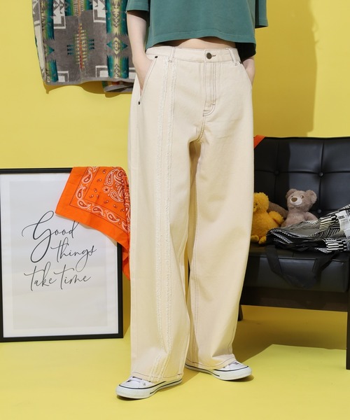 NERDY（ノルディ）の「NYローカットデニムパンツ（デニムパンツ・メンズ・ホワイト/ネイビー/ブルー・M/L/SS/S）」の22枚目の写真