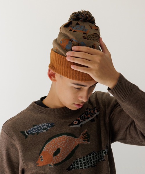 KAVU（カブー）の「KAVU/カブー HERSCHEL/ハーシェル（ニットキャップ/ビーニー・メンズ・J/H/F/E/C/I/G/B/K/A・FREE）」の16枚目の写真