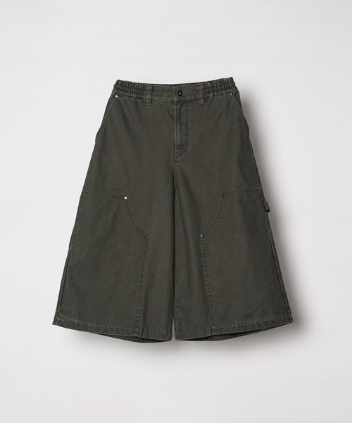 AIVER（アイバー）の「AIVER　ワイドクォーターダブルニーパンツ（その他パンツ・メンズ・ダークグレー/カーキ/ブラック・LARGE/MEDIUM/SMALL）」の9枚目の写真