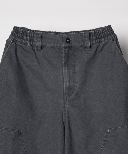 AIVER（アイバー）の「AIVER　ワイドクォーターダブルニーパンツ（その他パンツ・メンズ・ダークグレー/カーキ/ブラック・LARGE/MEDIUM/SMALL）」の11枚目の写真