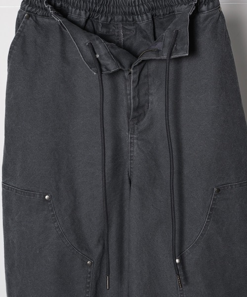 AIVER（アイバー）の「AIVER　ワイドクォーターダブルニーパンツ（その他パンツ・メンズ・ダークグレー/カーキ/ブラック・LARGE/MEDIUM/SMALL）」の15枚目の写真