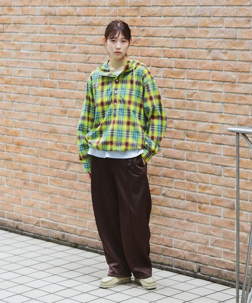 Gramicci（グラミチ）の「【EC限定】GRAMICCI / 別注 PINTUCK JERSEY SLACKS（スラックス・メンズ・ブラック/ブラウン・S/M/L/XL）」の4枚目の写真