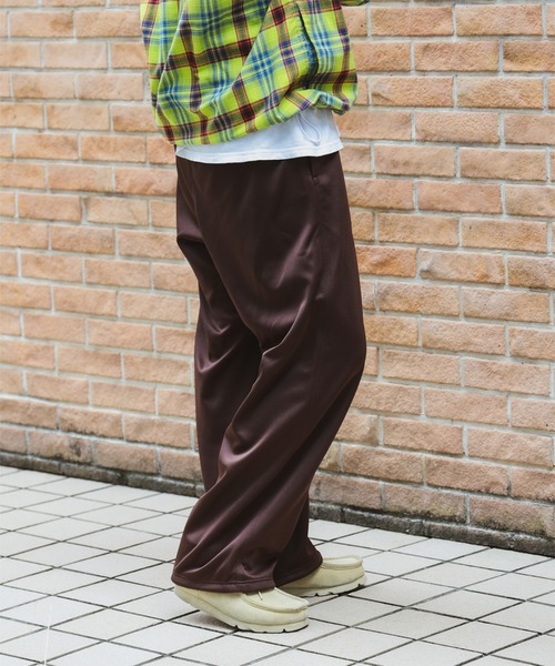 Gramicci（グラミチ）の「【EC限定】GRAMICCI / 別注 PINTUCK JERSEY SLACKS（スラックス・メンズ・ブラック/ブラウン・S/M/L/XL）」の7枚目の写真