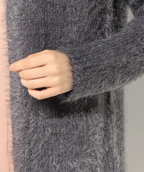 Another Edition(アナザーエディション)の「フェザー2ポケットカーディガン/AEBC フェザー 2POC CGN(カーディガン/ボレロ・レディース・ライトグレー/ダークグレー・フリー)」の13枚目の写真
