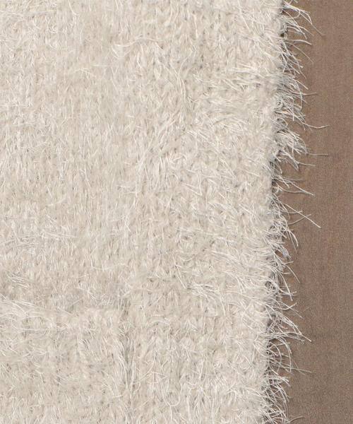 Another Edition(アナザーエディション)の「フェザー2ポケットカーディガン/AEBC フェザー 2POC CGN(カーディガン/ボレロ・レディース・ライトグレー/ダークグレー・フリー)」の7枚目の写真