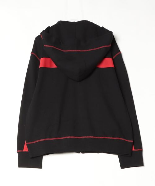 SAFETY PIN HEART EMBROIDERY ZIP PARKA（パーカー）｜Vivienne