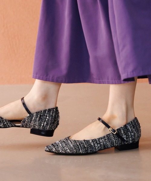 HIMIKO】サイドオープンメリージェーンパンプス/651301