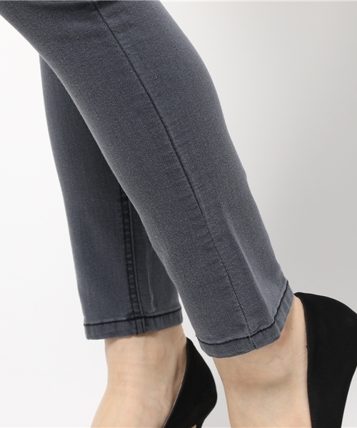 Luz Llena (philter)（ラズレナ　フィルター）の「ハイウエストストレッチ スキニーデニムパンツ/カラースキニーパンツ◆（デニムパンツ・レディース・グレー/サックスブルー/ネイビー/ブルー/ホワイト/ライトピンク/ライトグレー/ライトグリーン/ブラック・X-LARGE/X-SMALL/SMALL/LARGE/MEDIUM）」の20枚目の写真