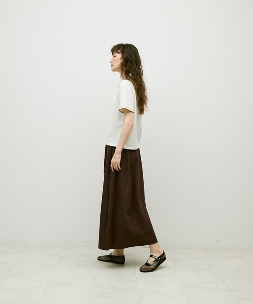 Lutim by u(ルチバイユー)の「Mesh flat ballet shoes / メッシュフラットバレエシューズ(バレエシューズ・レディース・ベージュ/ブラック・37/39)」の10枚目の写真