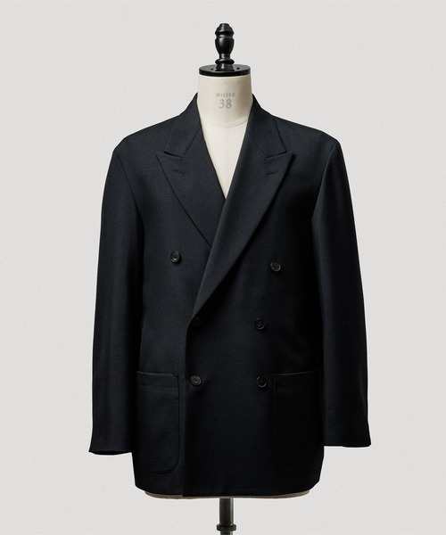 ハードクロス ダブルブレストジャケット / セットアップ対応