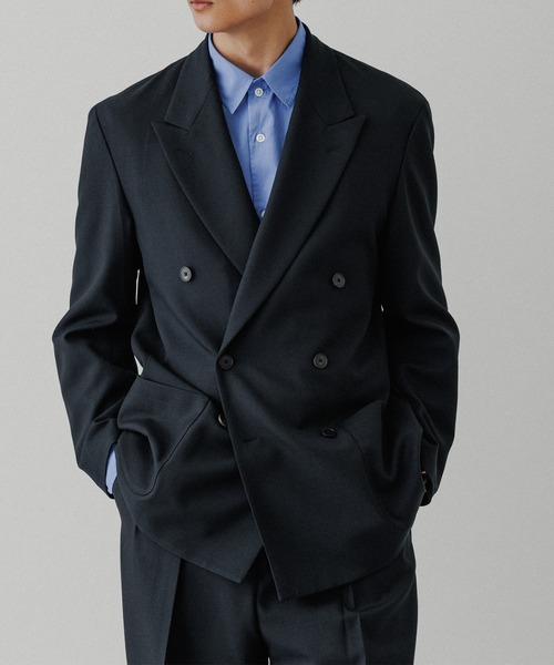 ハードクロス ダブルブレストジャケット / セットアップ対応