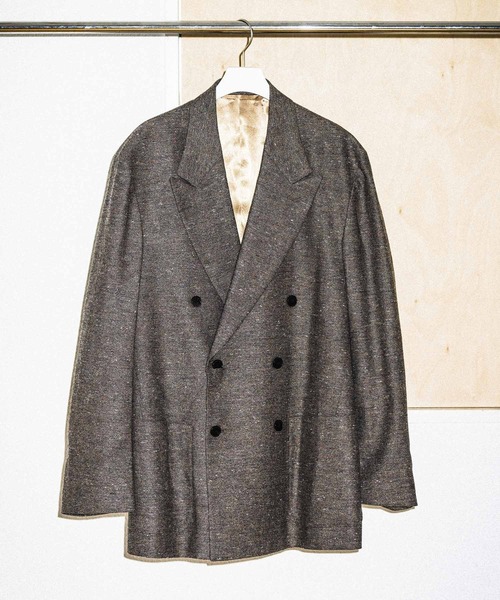 THE BOLDMAN ダブルブレストジャケット　セットアップ ハードクロス ダブルブレストジャケット / セットアップ対応