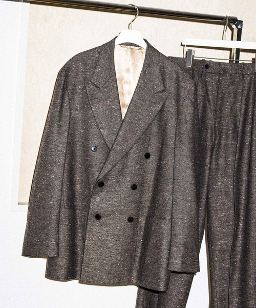 ハードクロス ダブルブレストジャケット / セットアップ対応