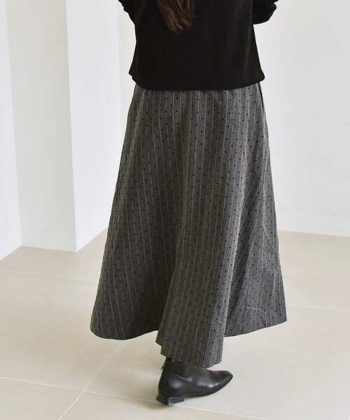 匿名配送 タイムセール！！Linen フレアスカート aviole-7.jpg