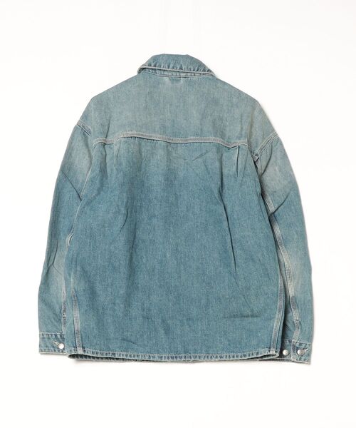 DIESEL(ディーゼル)の「メンズ デニムジャケット D-STACK-U(デニムジャケット・メンズ・インディゴブルー・SMALL/MEDIUM/LARGE/X-LARGE/X-SMALL)」の9枚目の写真