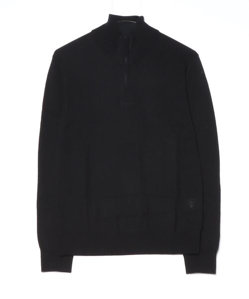BANANA REPUBLIC FACTORY STORE（バナナリパブリック ファクトリーストア）の「BANANA REPUBLIC FACTORY STORE　　メリノウール ハーフジップ セーター（ニット/セーター・メンズ・ナチュラル/ブラック/ネイビー/ワイン・M/L/XL/S）」の9枚目の写真
