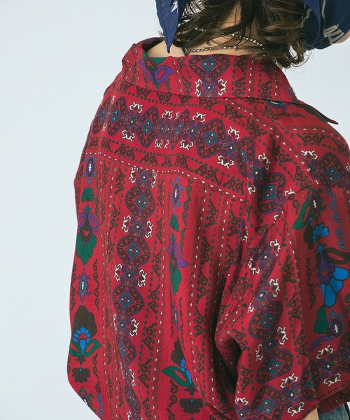 Rosebud シャツ　ブラウス ROSE BUD ブラウス シャツ ハーフスリーブシャツジャケット