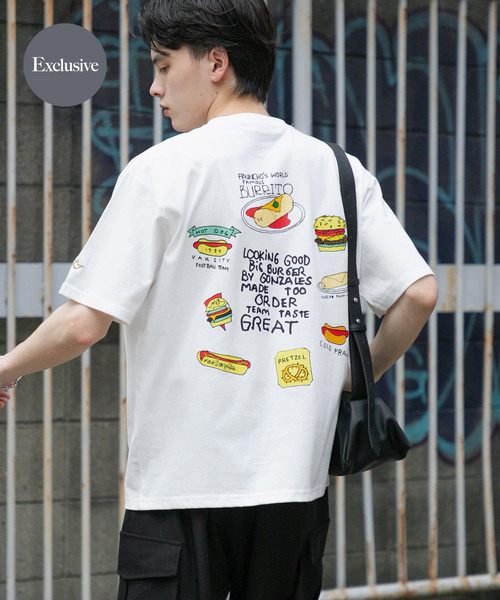 セール】『別注』Mark Gonzales×SENSE OF PLACE S/S T-SHIRTS A（T