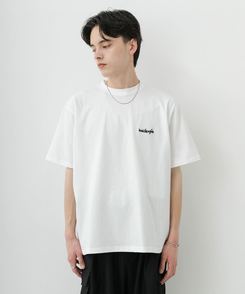 セール】『別注』Mark Gonzales×SENSE OF PLACE S/S T-SHIRTS A（T