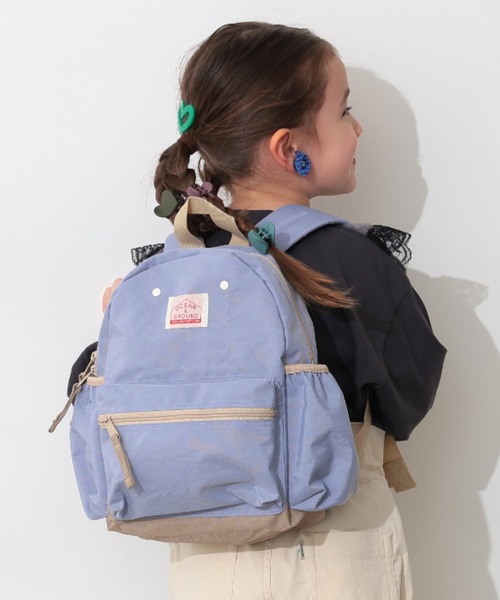 Ocean&Ground(オーシャン&グラウンド)の「DAYPACK GOODAY(バックパック/リュック・キッズ・エメラルド/ブラック/ターコイズブルー/ブルー/レッド/ピンク/グリーン/ダークネイビー/マスタード/ミント/ラベンダー/ライトパープル/ベージュ・X-SMALL/MEDIUM/SMALL)」の1枚目の写真