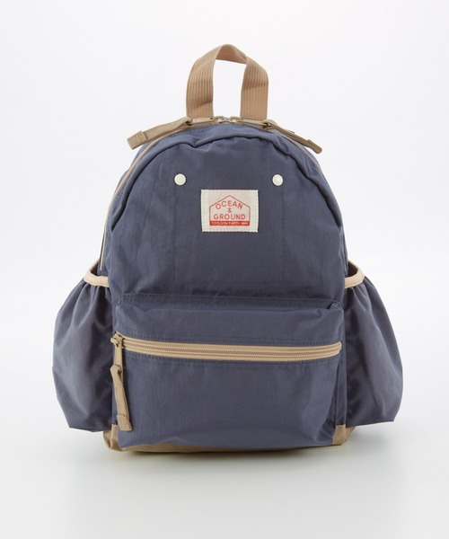 Ocean&Ground(オーシャン&グラウンド)の「DAYPACK GOODAY(バックパック/リュック・キッズ・エメラルド/ブラック/ターコイズブルー/ブルー/レッド/ピンク/グリーン/ダークネイビー/マスタード/ミント/ラベンダー/ライトパープル/ベージュ・X-SMALL/MEDIUM/SMALL)」の9枚目の写真