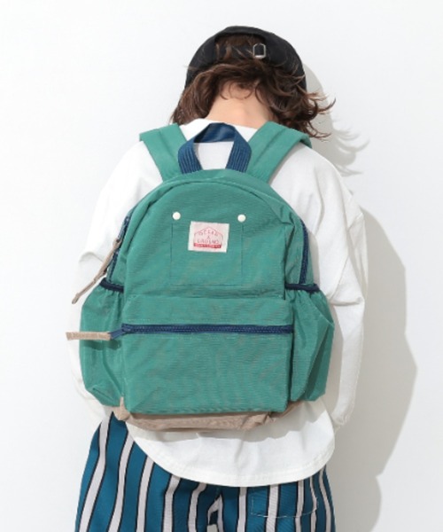 Ocean&Ground(オーシャン&グラウンド)の「DAYPACK GOODAY(バックパック/リュック・キッズ・エメラルド/ブラック/ターコイズブルー/ブルー/レッド/ピンク/グリーン/ダークネイビー/マスタード/ミント/ラベンダー/ライトパープル/ベージュ・X-SMALL/MEDIUM/SMALL)」の5枚目の写真