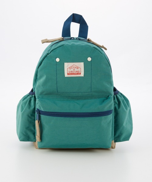 Ocean&Ground(オーシャン&グラウンド)の「DAYPACK GOODAY(バックパック/リュック・キッズ・エメラルド/ブラック/ターコイズブルー/ブルー/レッド/ピンク/グリーン/ダークネイビー/マスタード/ミント/ラベンダー/ライトパープル/ベージュ・X-SMALL/MEDIUM/SMALL)」の21枚目の写真