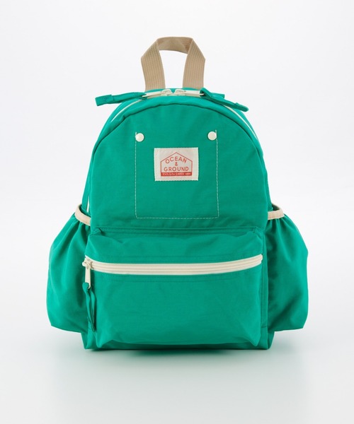 Ocean&Ground(オーシャン&グラウンド)の「DAYPACK GOODAY(バックパック/リュック・キッズ・エメラルド/ブラック/ターコイズブルー/ブルー/レッド/ピンク/グリーン/ダークネイビー/マスタード/ミント/ラベンダー/ライトパープル/ベージュ・X-SMALL/MEDIUM/SMALL)」の22枚目の写真