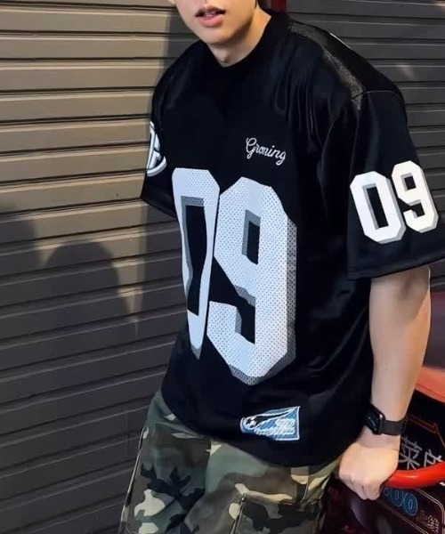 ナンバリングメッシュ Tシャツ libeiro ナンバリングメッシュTシャツ – LIBEIRO