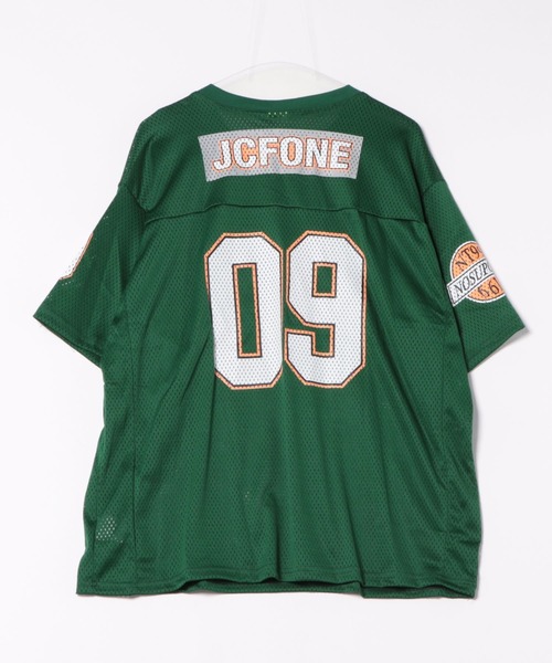 ナンバリング フットボールシャツ FreeZone tシャツ ナンバリングメッシュフットボールTシャツ