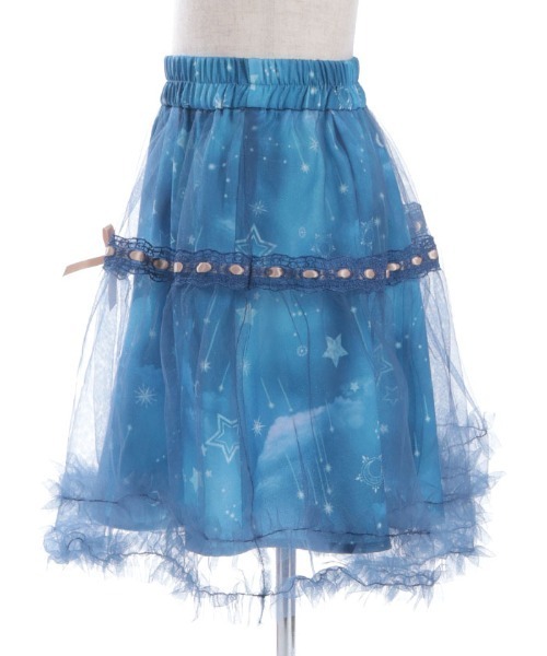 axes femme（アクシーズファム）の「スターリーチュールスカート（スカート・キッズ・ネイビー/ラベンダー・LARGE/X-LARGE/MEDIUM）」の18枚目の写真