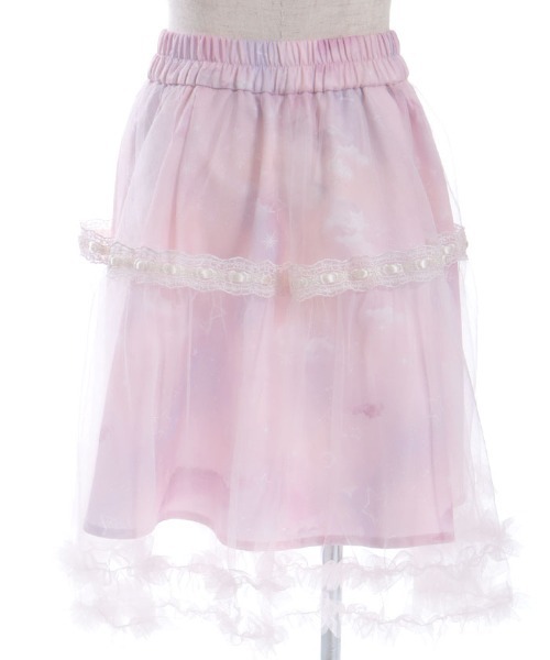 axes femme（アクシーズファム）の「スターリーチュールスカート（スカート・キッズ・ネイビー/ラベンダー・LARGE/X-LARGE/MEDIUM）」の8枚目の写真