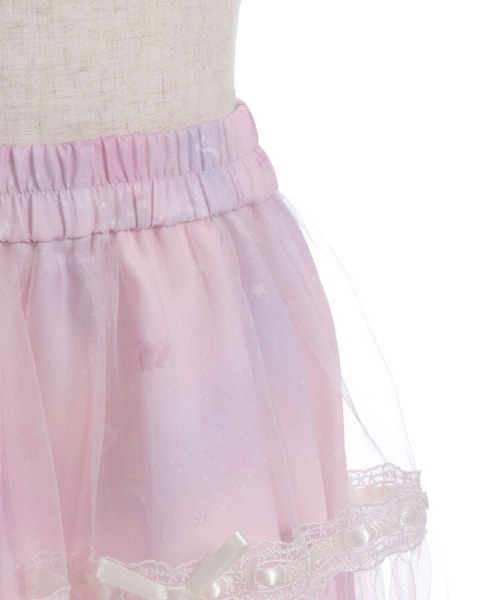 axes femme（アクシーズファム）の「スターリーチュールスカート（スカート・キッズ・ネイビー/ラベンダー・LARGE/X-LARGE/MEDIUM）」の9枚目の写真