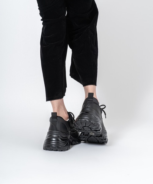STEVE MADDEN（スティーブマデン）の「【STEVE MADDEN/スティーブマデン】厚底ボリュームソールスニーカー RECOUPE（スニーカー・レディース・ホワイト/ブラック・7/7.5/8/8.5/6.5）」の12枚目の写真