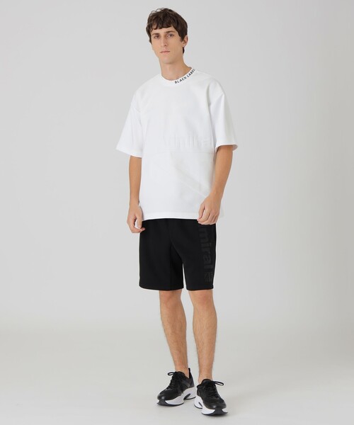BLACK LABEL CRESTBRIDGE(ブラックレーベル・クレストブリッジ)の「【BLACK lab.×Admiral】ニットドッキングアイコンTシャツ(Tシャツ/カットソー・メンズ・オフホワイト/ブラック・M/L/XL)」の3枚目の写真