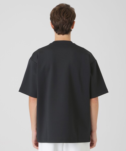 BLACK LABEL CRESTBRIDGE(ブラックレーベル・クレストブリッジ)の「【BLACK lab.×Admiral】ニットドッキングアイコンTシャツ(Tシャツ/カットソー・メンズ・オフホワイト/ブラック・M/L/XL)」の10枚目の写真