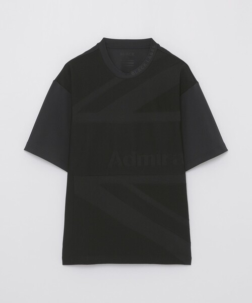 BLACK LABEL CRESTBRIDGE(ブラックレーベル・クレストブリッジ)の「【BLACK lab.×Admiral】ニットドッキングアイコンTシャツ(Tシャツ/カットソー・メンズ・オフホワイト/ブラック・M/L/XL)」の12枚目の写真