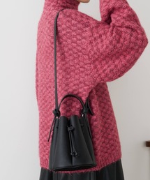 Libra Cue | パネルデザインコンパクトショルダー(ショルダーバッグ)