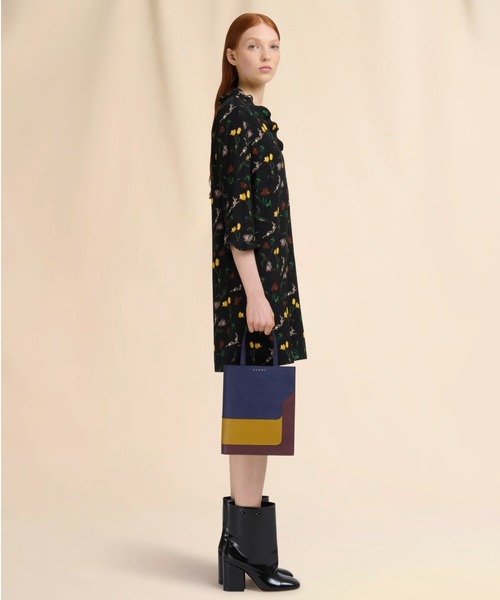 MARNI（マルニ）の「TRUNK SHOPPER / サフィアーノレザーバッグ