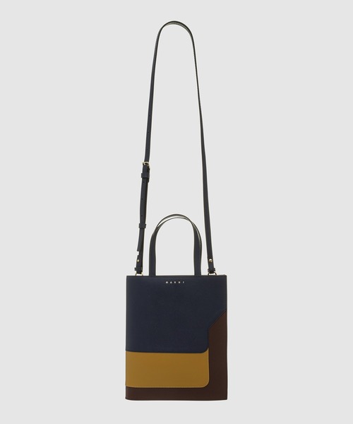 MARNI（マルニ）の「TRUNK SHOPPER / サフィアーノレザーバッグ