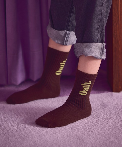 pairmanon（ペアマノン）の「ユニセックス 3足セット 配色ロゴ&総柄 ソックス（ソックス/靴下・キッズ・その他1/その他・M/L）」の10枚目の写真