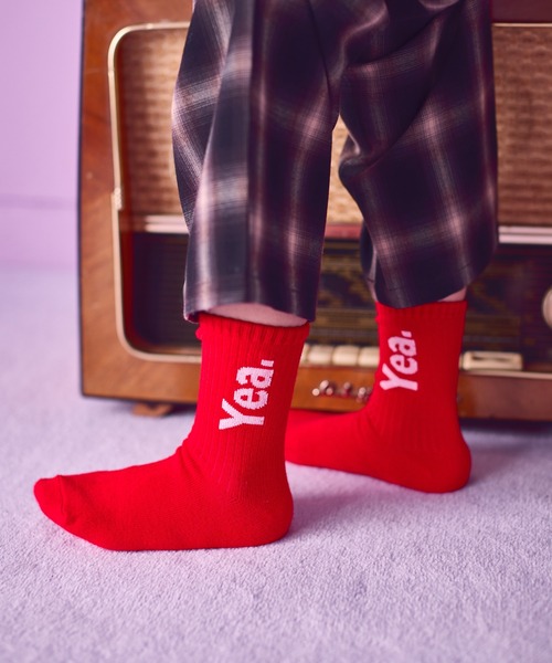 pairmanon（ペアマノン）の「ユニセックス 3足セット 配色ロゴ&総柄 ソックス（ソックス/靴下・キッズ・その他1/その他・M/L）」の4枚目の写真