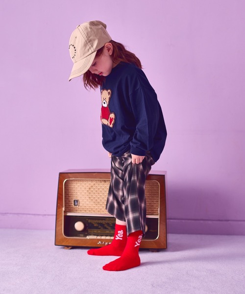 pairmanon（ペアマノン）の「ユニセックス 3足セット 配色ロゴ&総柄 ソックス（ソックス/靴下・キッズ・その他1/その他・M/L）」の3枚目の写真