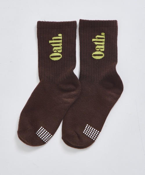 セール】ユニセックス 3足セット 配色ロゴ&総柄 ソックス（ソックス