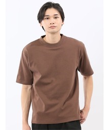 タカキュー ダブルフェイス ポンチ クルーネック 半袖 Tシャツ