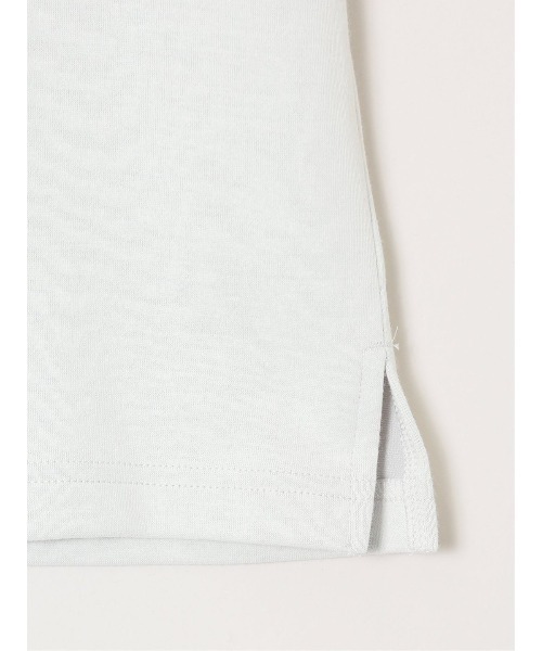 TAKA-Q(タカキュー)の「タカキュー ダブルフェイス ポンチ クルーネック 半袖 Tシャツ(Tシャツ/カットソー・メンズ・ネイビー/ホワイト/ライトグレー/ブラウン・LARGE/X-LARGE/MEDIUM)」の9枚目の写真