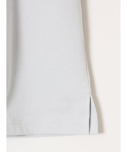 TAKA-Q(タカキュー)の「タカキュー ダブルフェイス ポンチ クルーネック 半袖 Tシャツ(Tシャツ/カットソー・メンズ・ネイビー/ホワイト/ライトグレー/ブラウン・LARGE/X-LARGE/MEDIUM)」の15枚目の写真