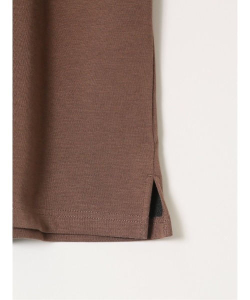 TAKA-Q(タカキュー)の「タカキュー ダブルフェイス ポンチ クルーネック 半袖 Tシャツ(Tシャツ/カットソー・メンズ・ネイビー/ホワイト/ライトグレー/ブラウン・LARGE/X-LARGE/MEDIUM)」の21枚目の写真
