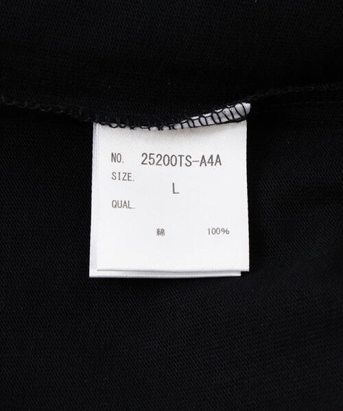 A4A（エーフォーエー）の「A4A/エーフォーエー/L/S TEE FLOWER（Tシャツ/カットソー・メンズ・ブラック/ホワイト・S/M/L）」の5枚目の写真